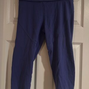 Free People FP Movement Ruffle Bottoms Leggings Purple Size Small SP